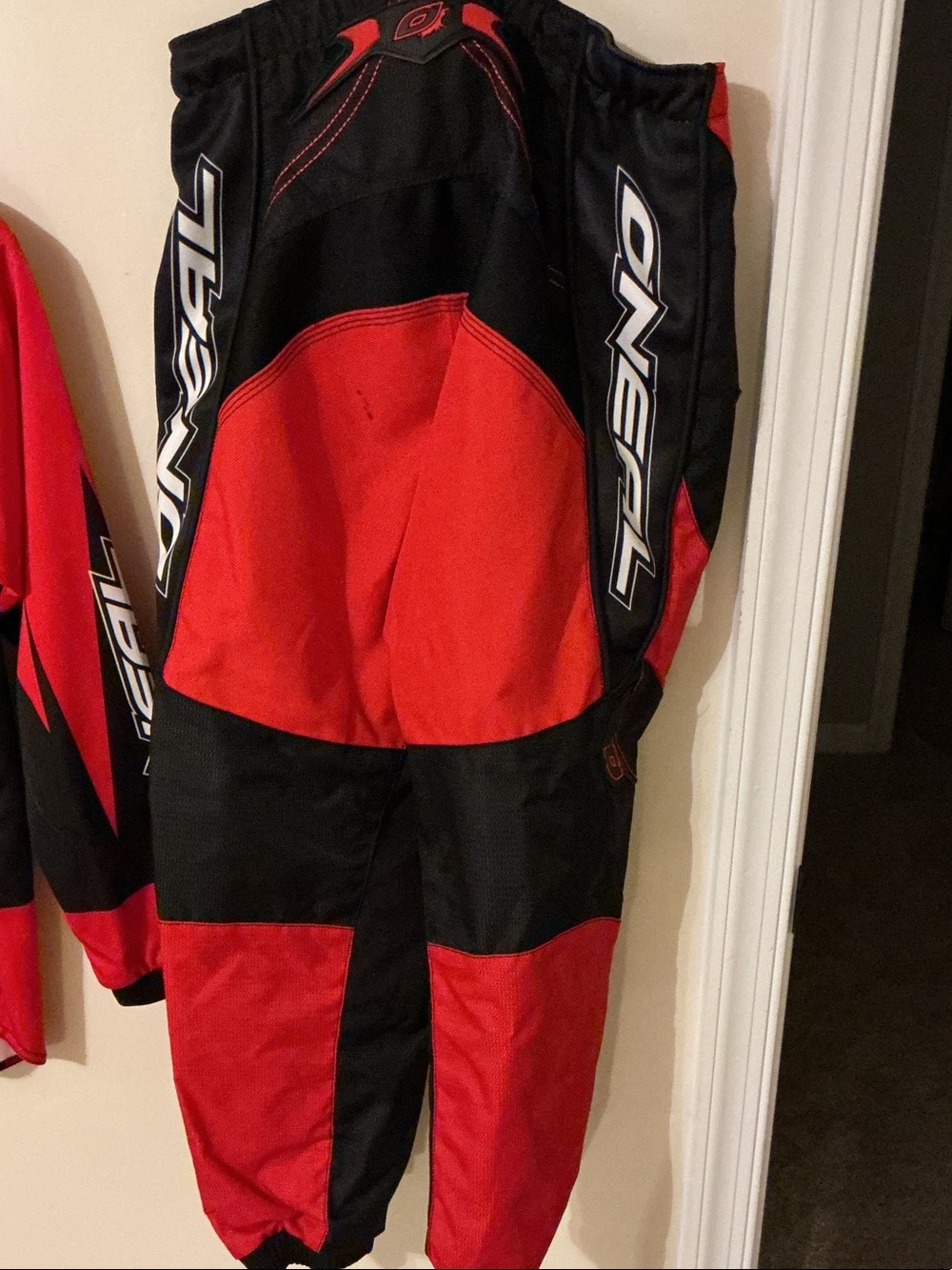 O'Neill Kids Red and Black Motocross Jersey & Pants Set - Picture 4 of 5